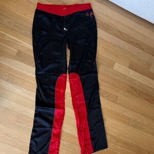 Emporio Armani Navy and Red Trackpants
